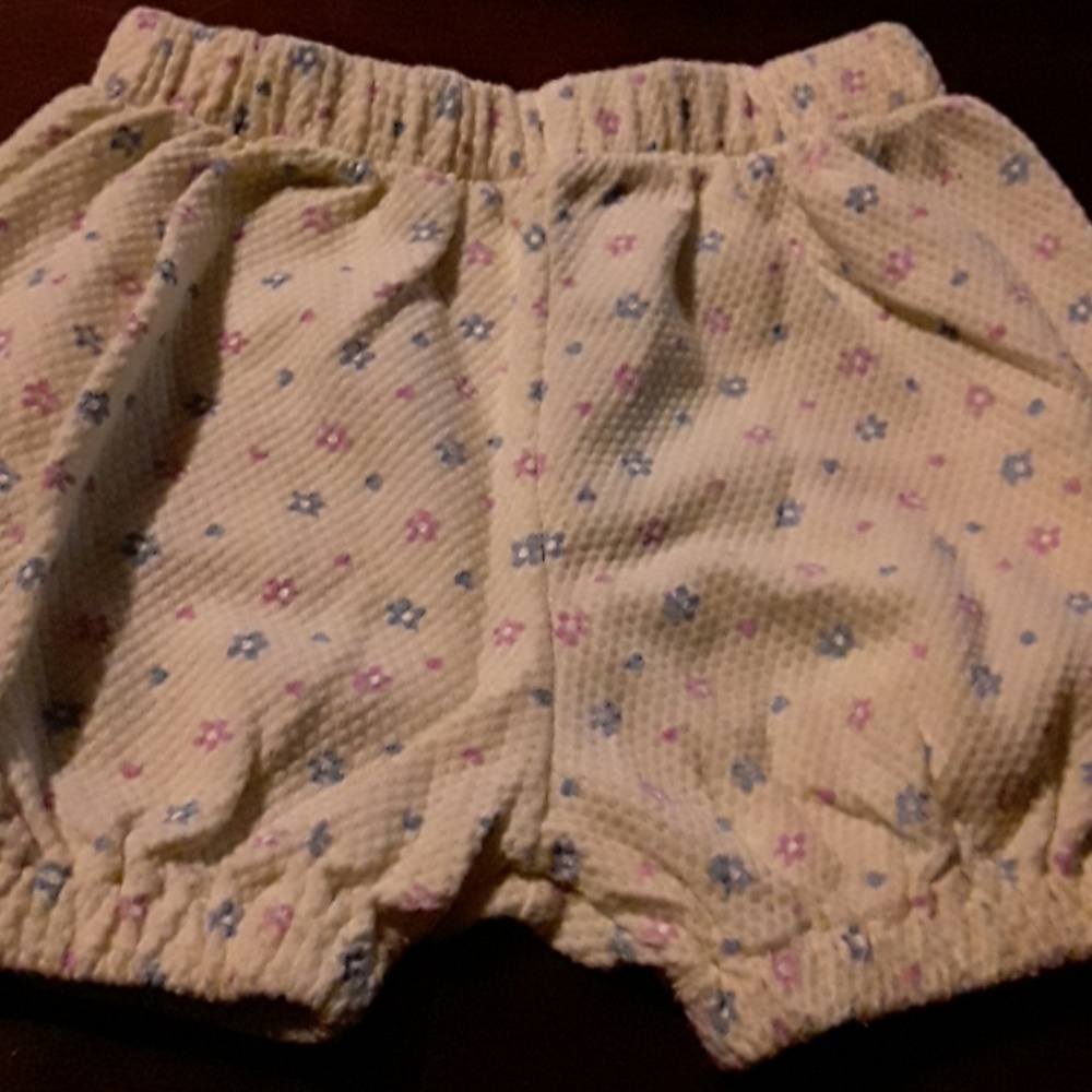 Yellow soft  Shorts.